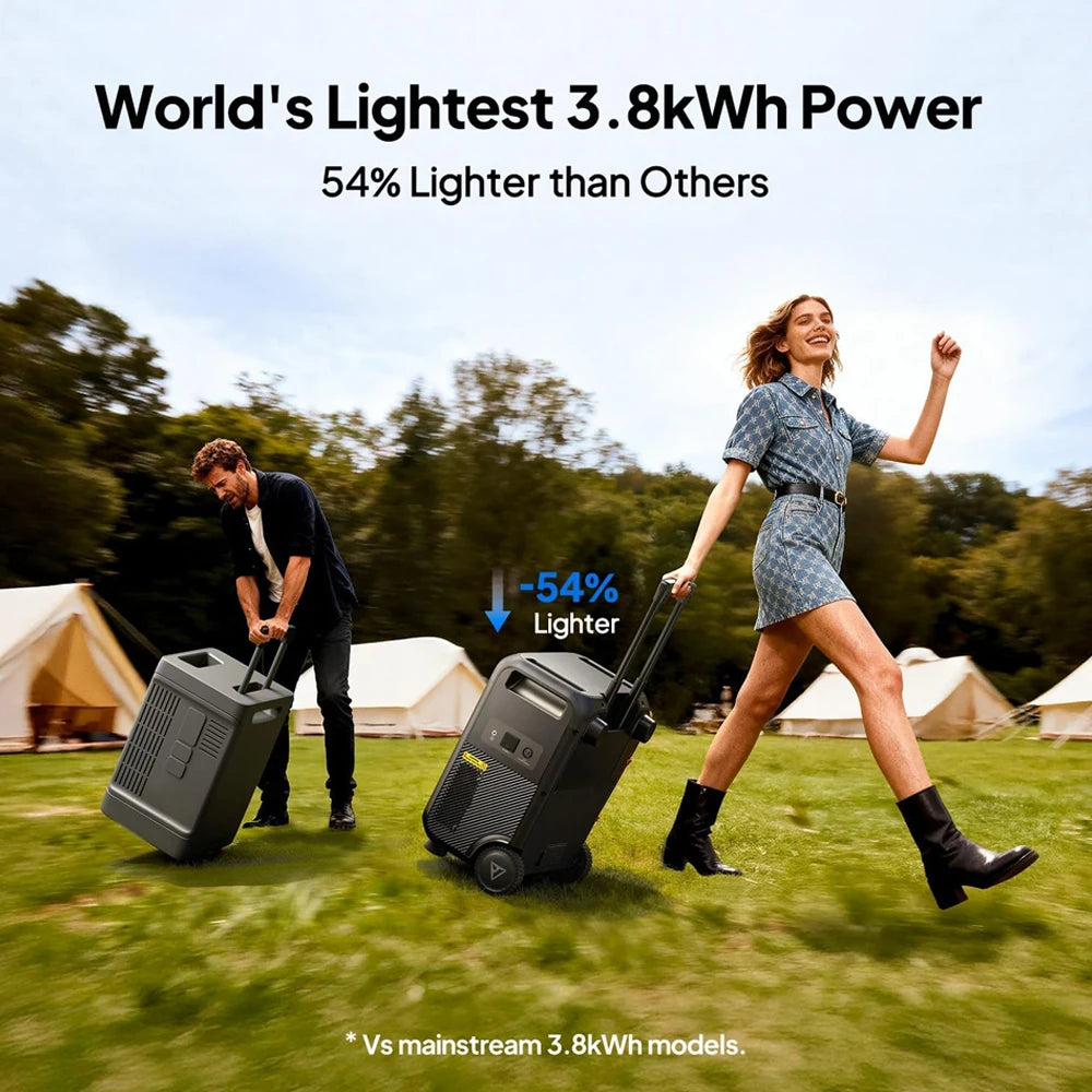 BLUETTI Elite 400 Portable Power Station Solar Generator for Home Backup