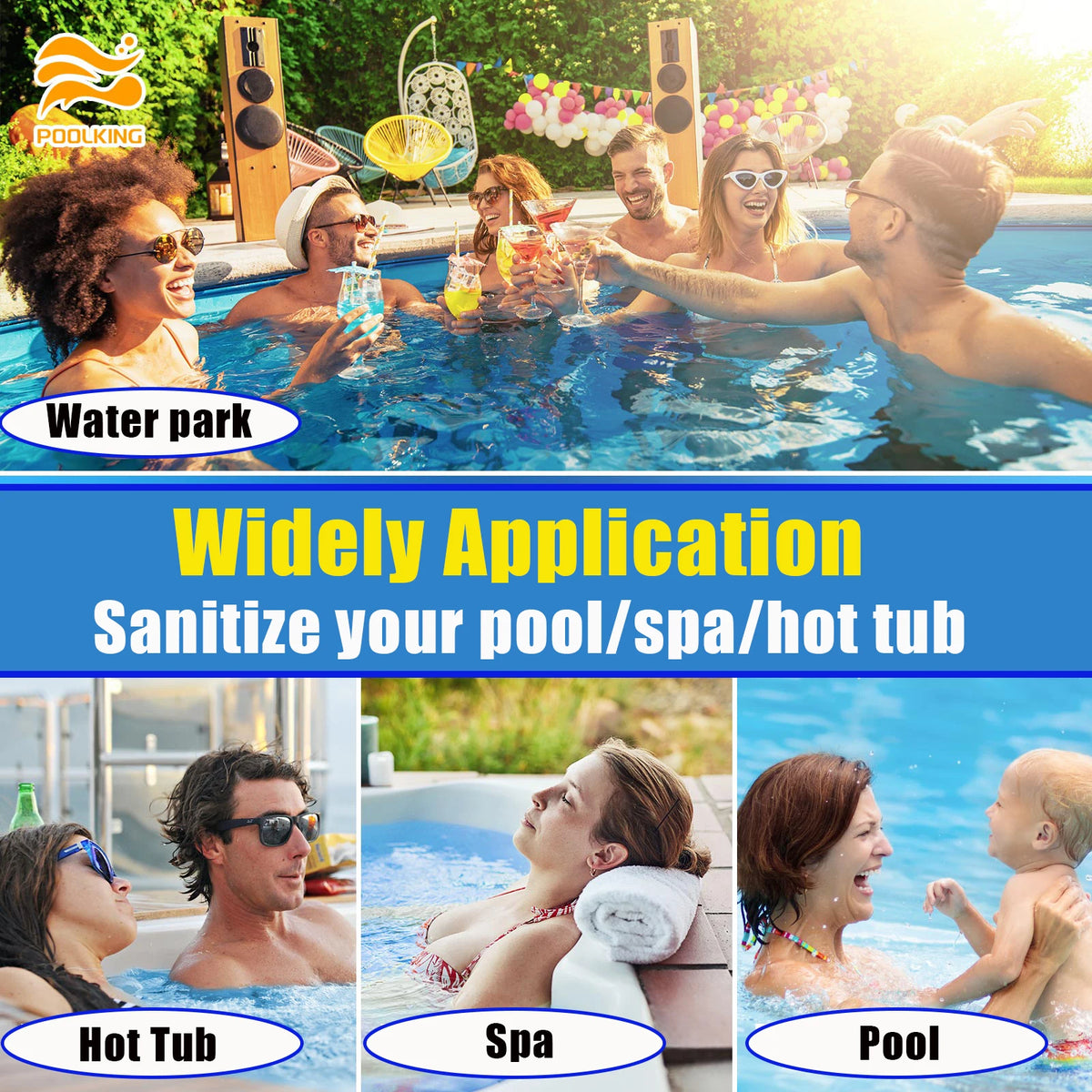 50LB 3-inch Chlorine Tablets swimming pool