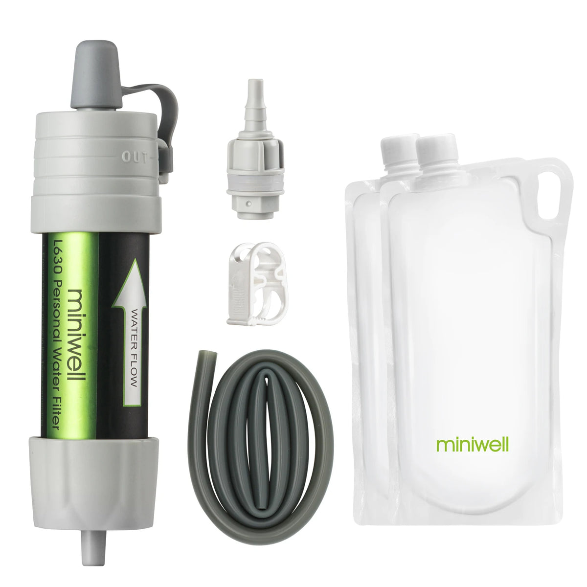 Portable Water Filter equipment for military survival kits