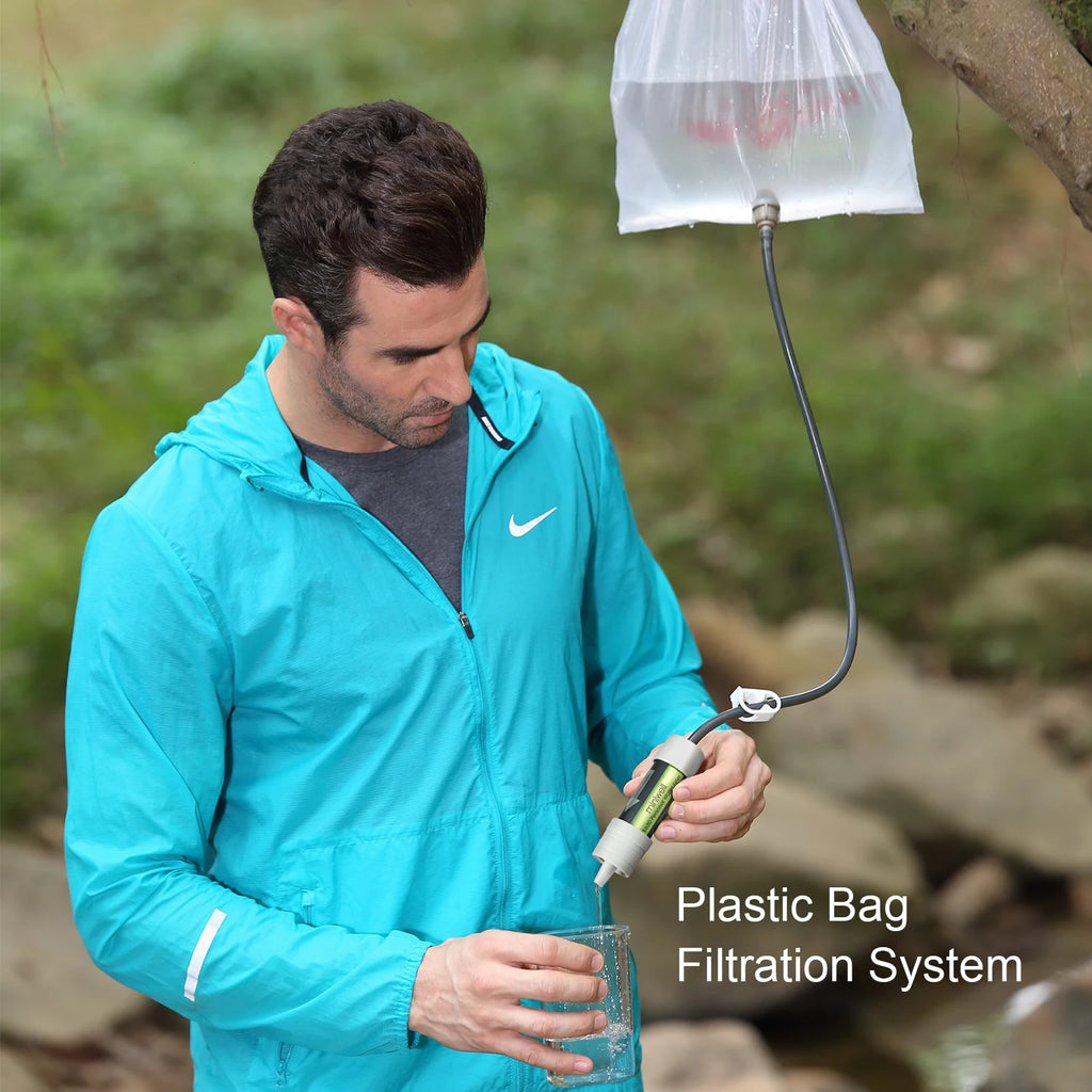 Portable Water Filter equipment for military survival kits