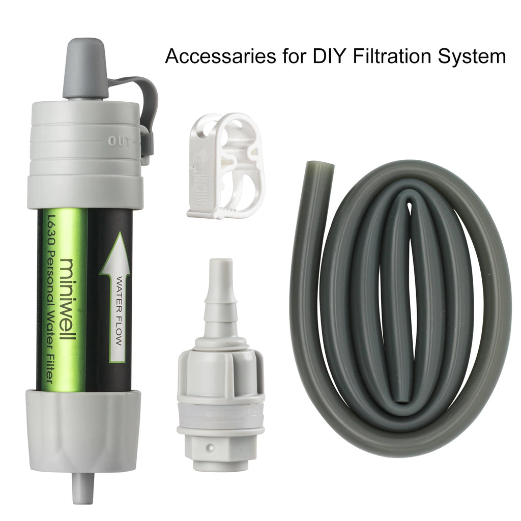 Portable Water Filter equipment for military survival kits