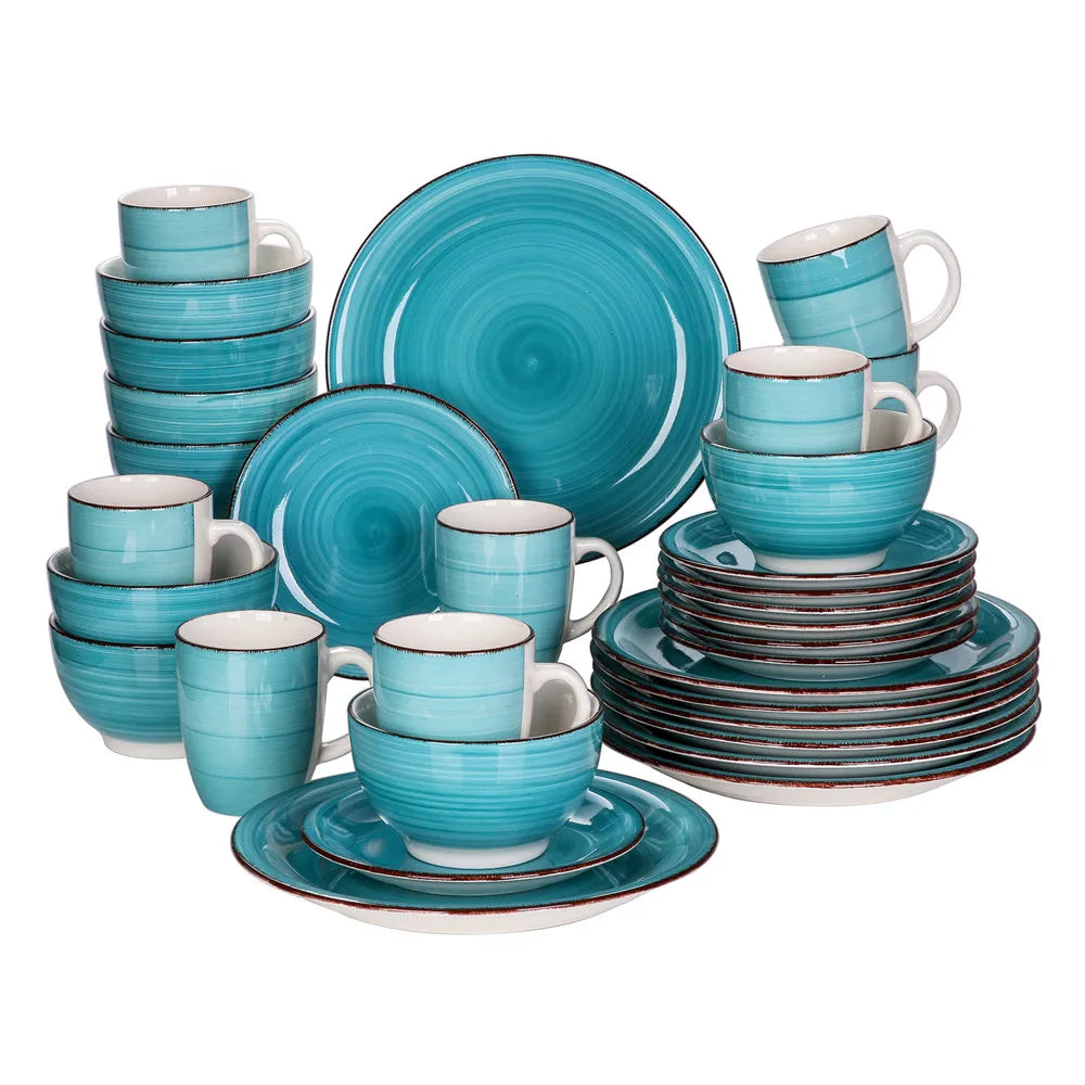 Vancasso Bella 48-Pieces Porcelain Dinnerware Set