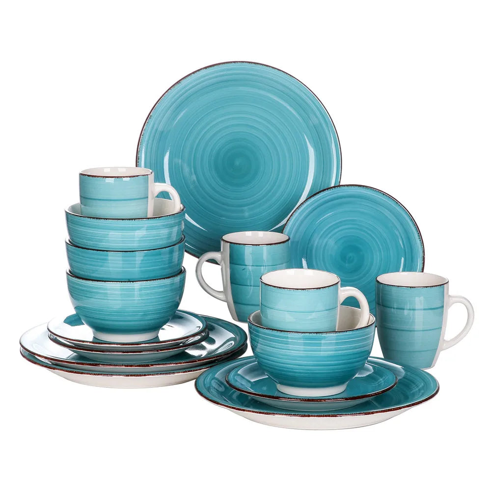 Vancasso Bella 48-Pieces Porcelain Dinnerware Set