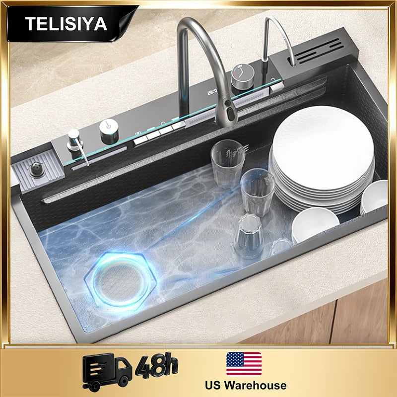 Stainless Steel Kitchen Sink Multifunctional