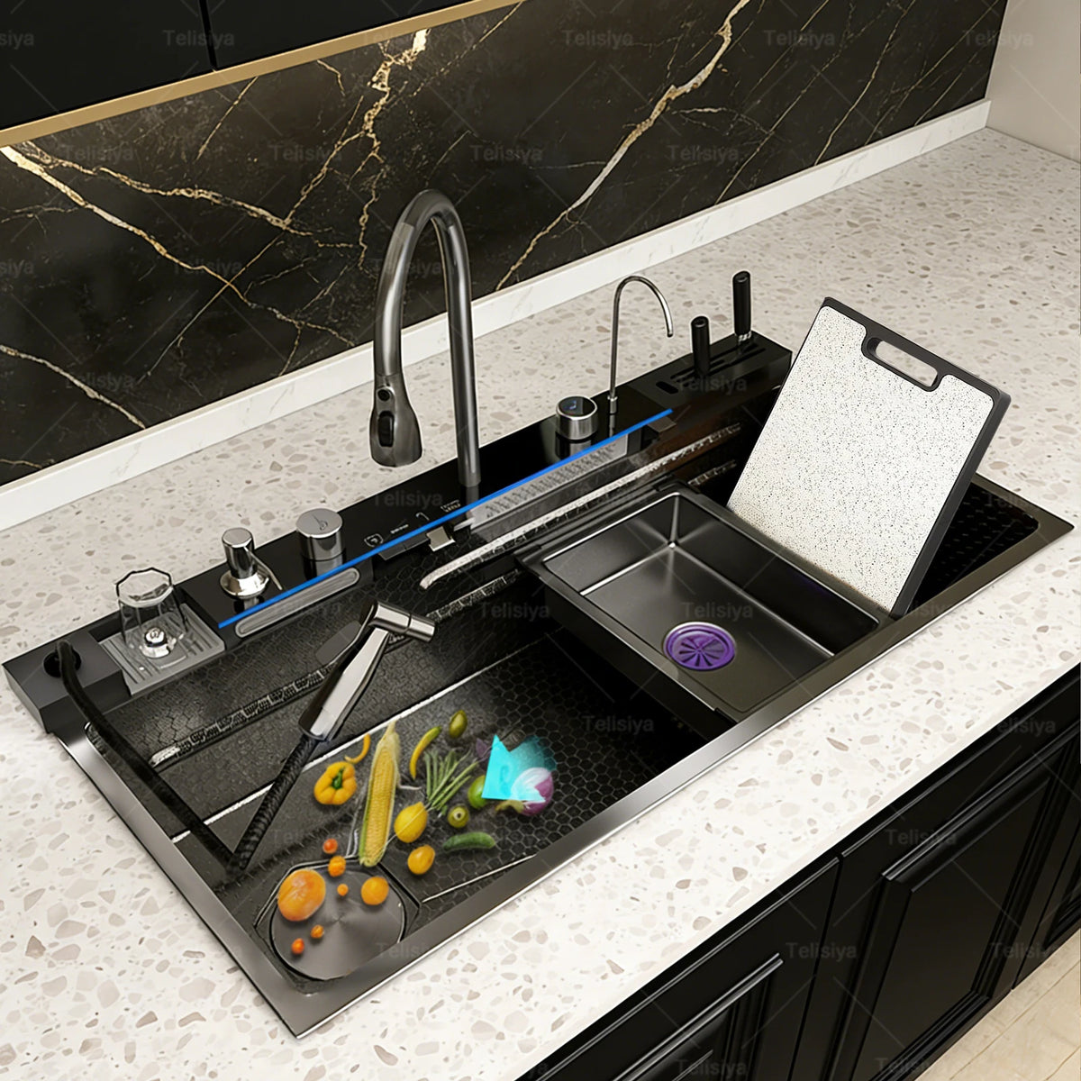 Stainless Steel Kitchen Sink Multifunctional