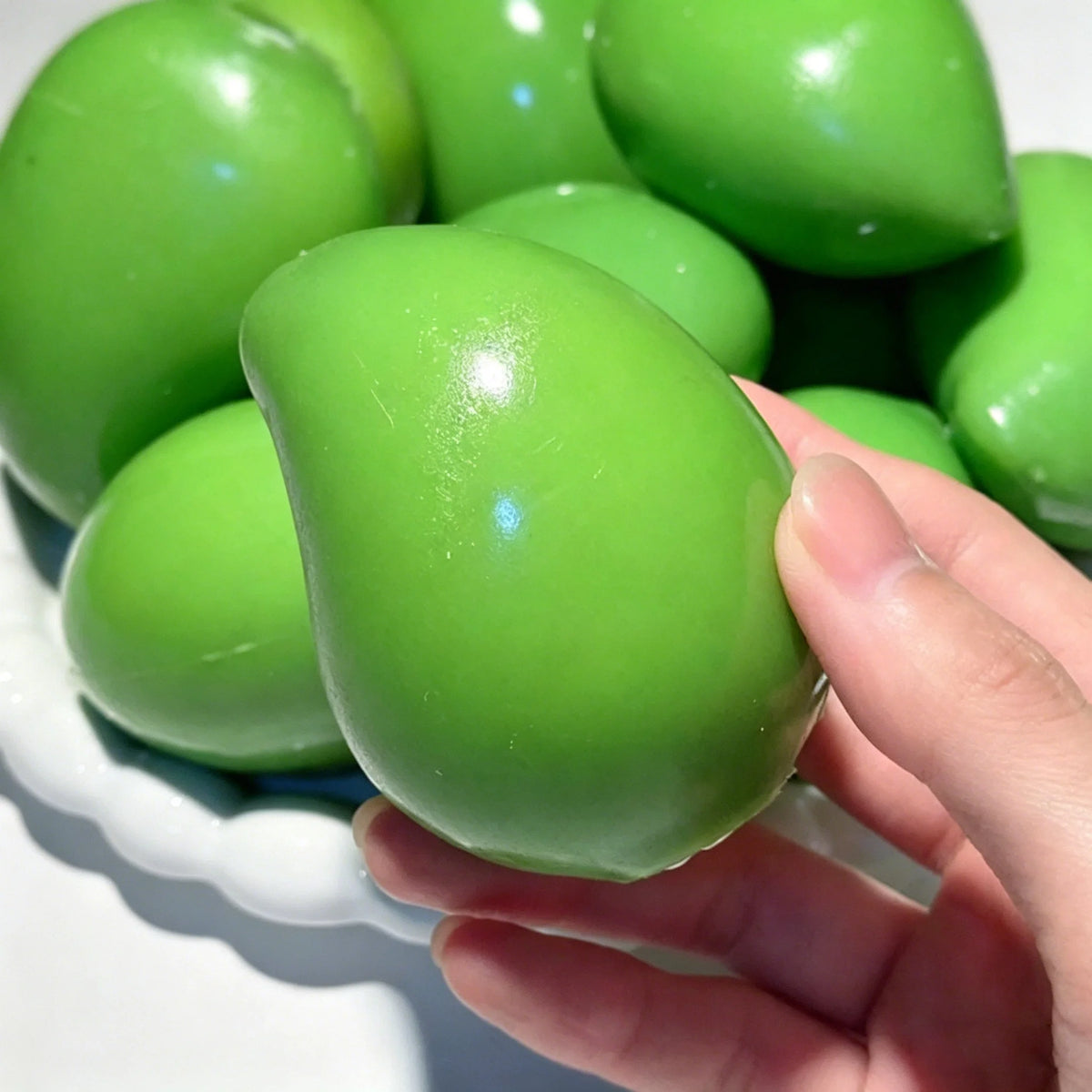 Handmade Crispy Mango Stress Ball Squeeze Toy