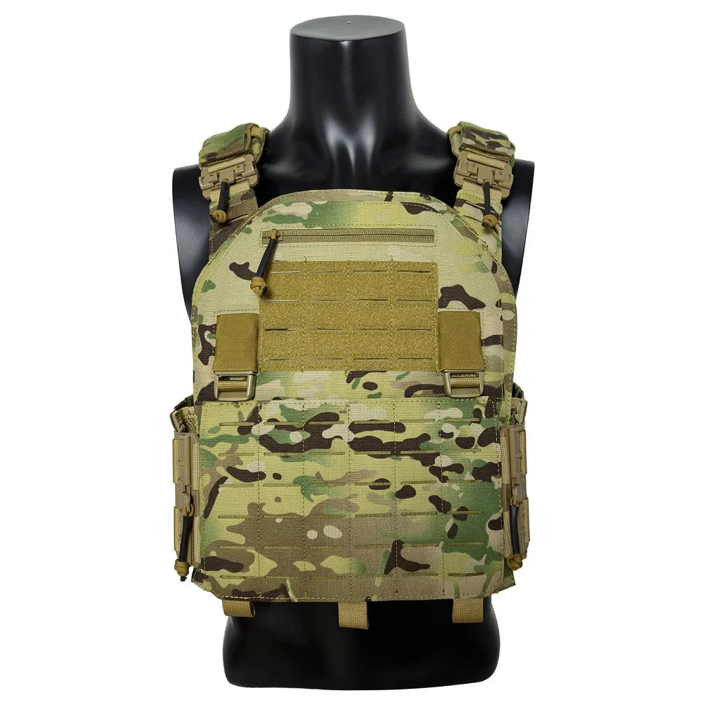 Full Protect  Upgraded Laser Cutting plate carrier  Nylon tactical vest