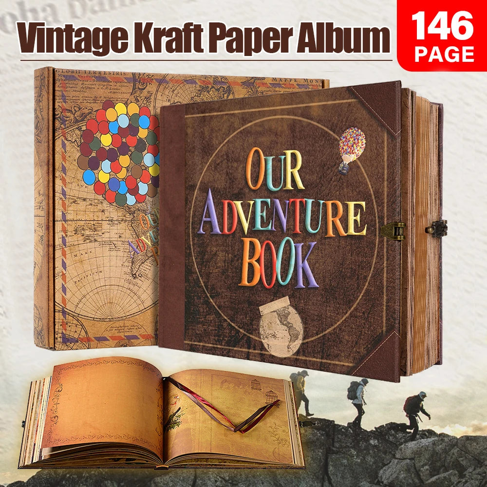 Adventure Journal Vintage Leather for Anniversary Wedding Mother's Day