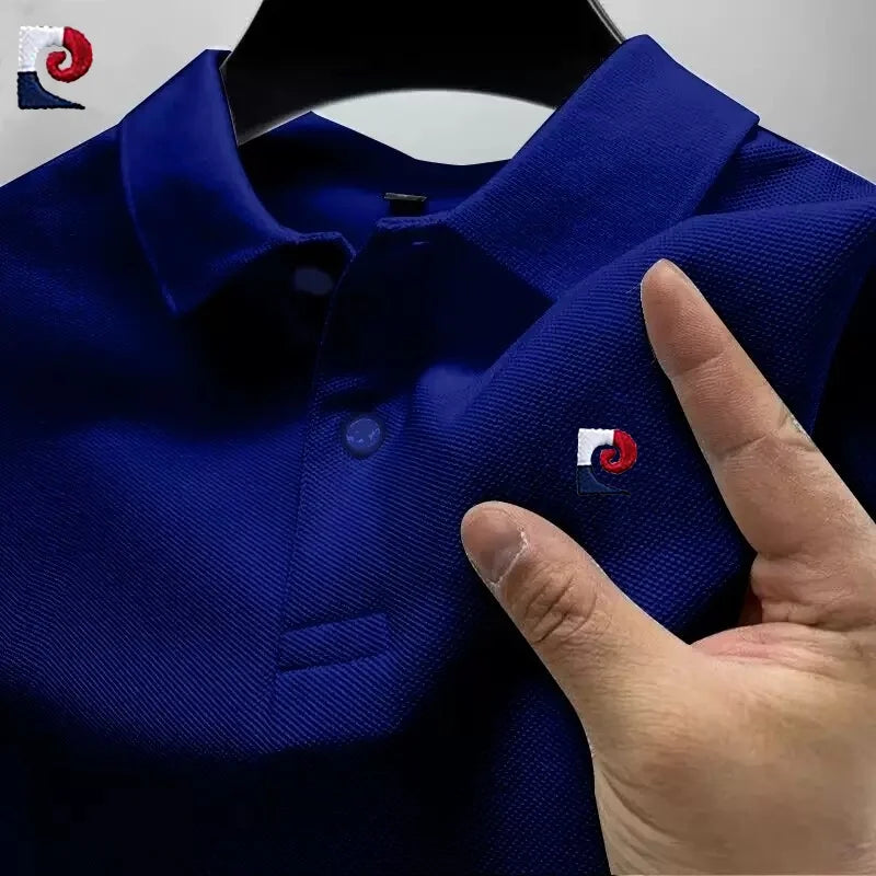 Men's High-Quality Short-Sleeved Polo Shirt