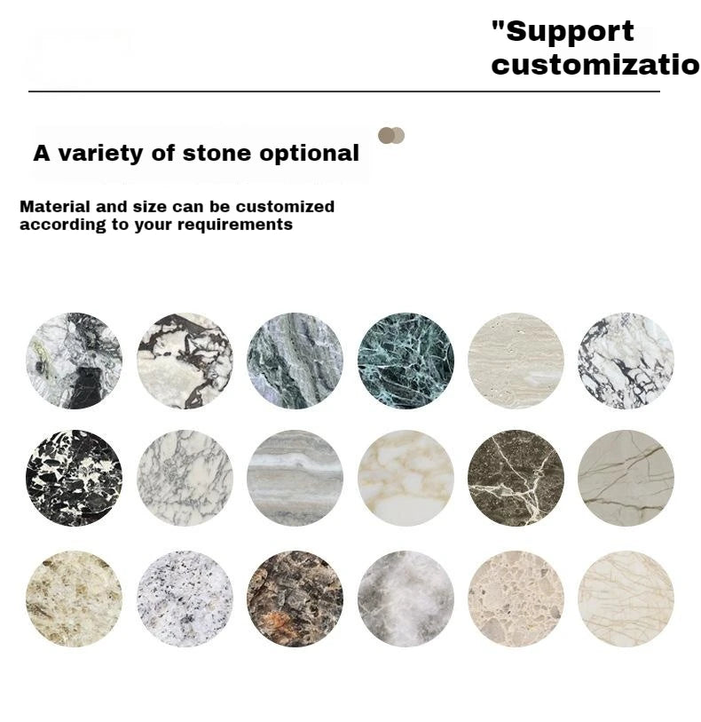Luxury Italian Calacatta Square Scratch Proof Coffee Table
