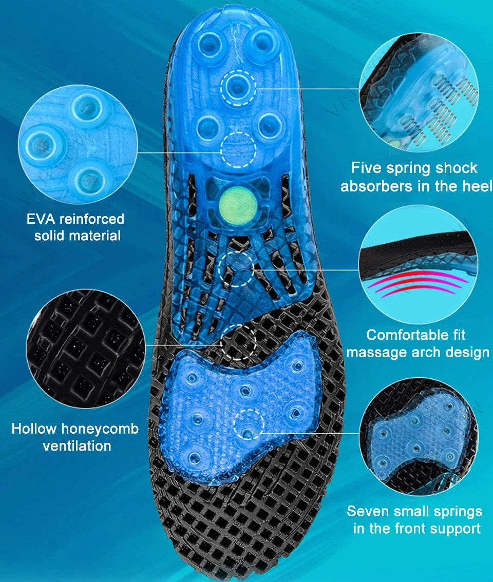 Silicone orthopedic shoes sole Insoles EVA Spring orthotic insoles