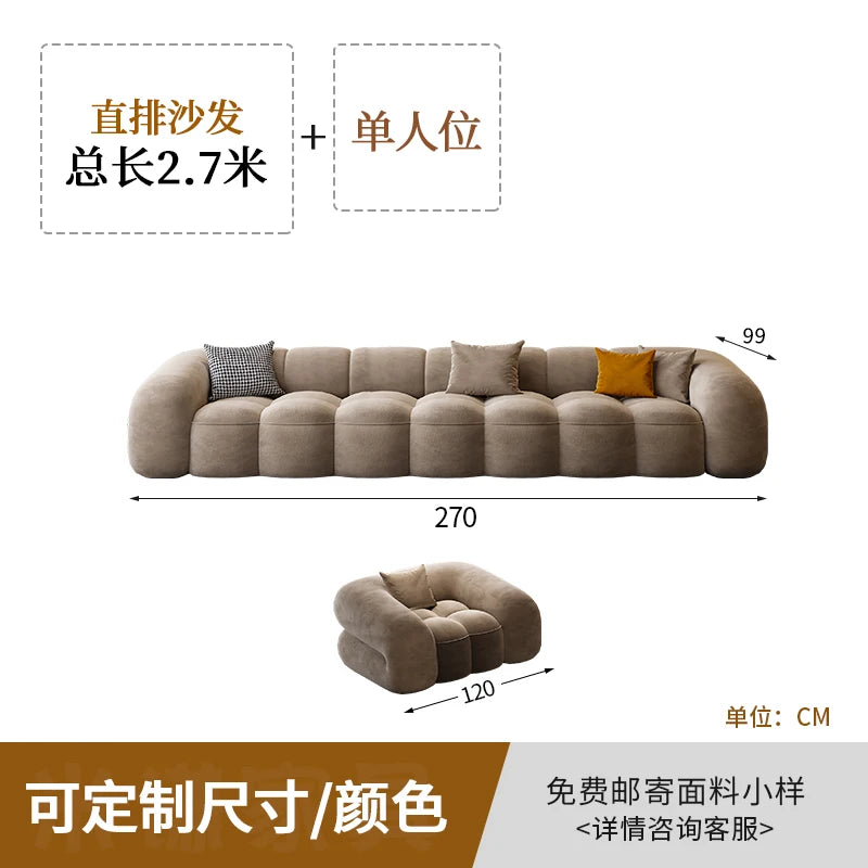 Luxury Soft Living Room Sofa ,With Additions