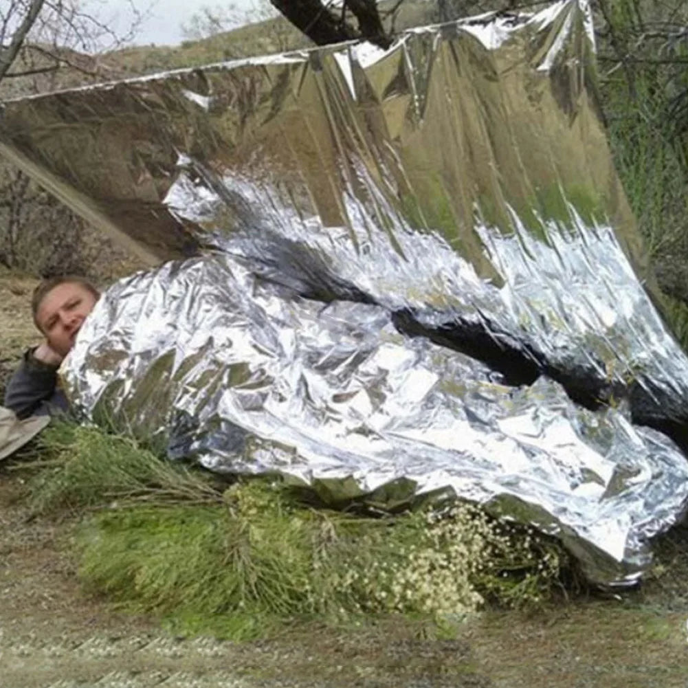 1-20pcs Emergency Mylar Thermal Blanket
