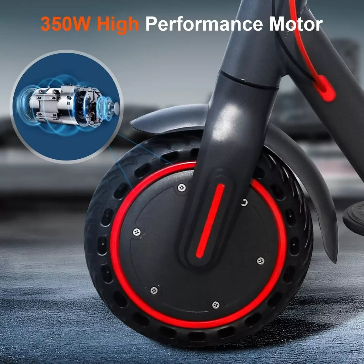 Electric Scooter 350W 19mph Max Speed