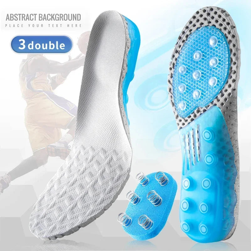 Silicone orthopedic shoes sole Insoles EVA Spring orthotic insoles