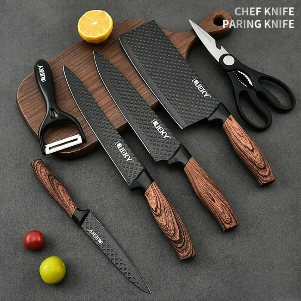 MDHAND Kitchen Knife Set Stainless Steel