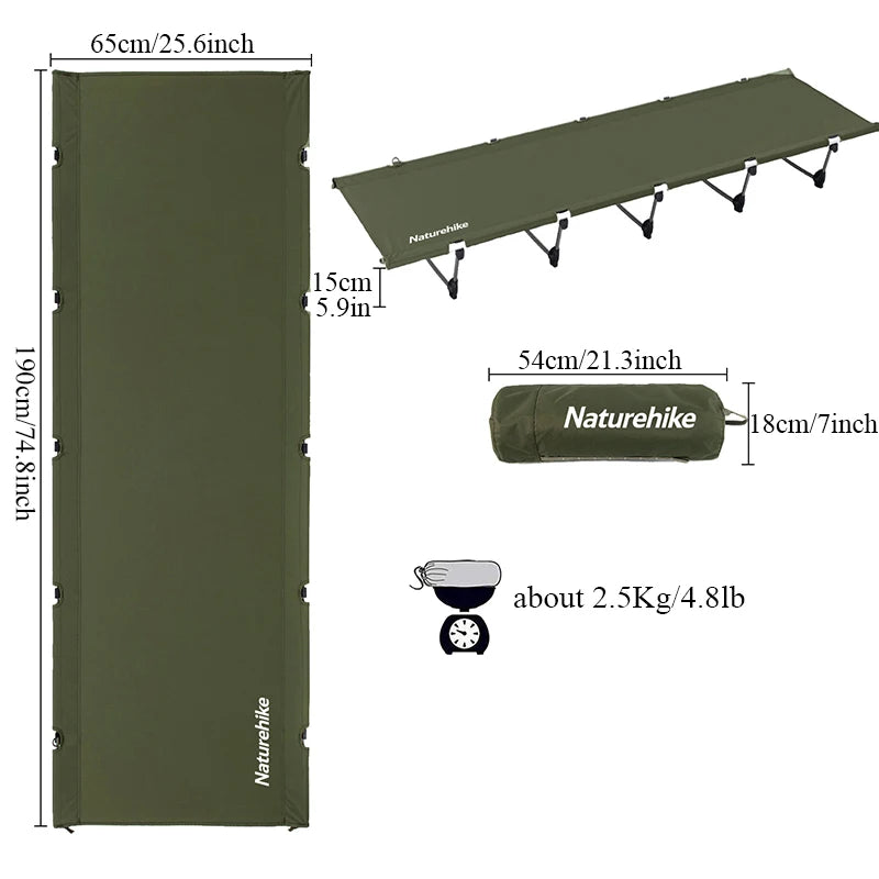 Folding Bed Compact Ultralight Camping Bed