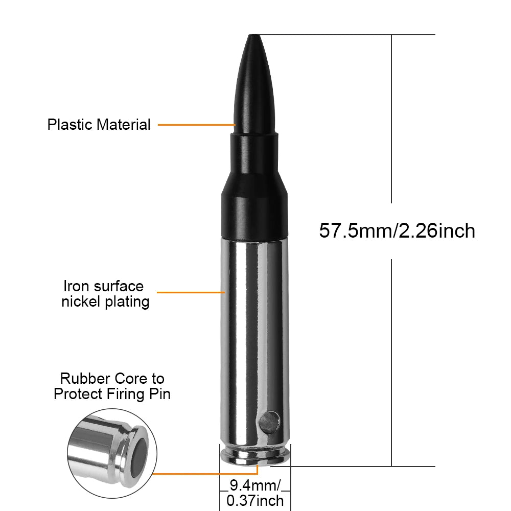 223 Dummy round Practice playing Training bullets 6/12pcs