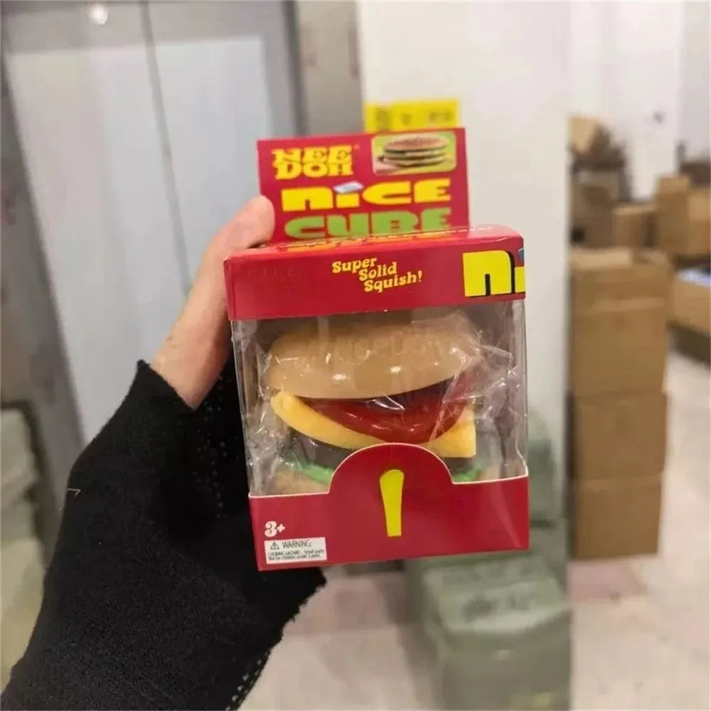 Hot Necedah Burger Squishy For Stress Release