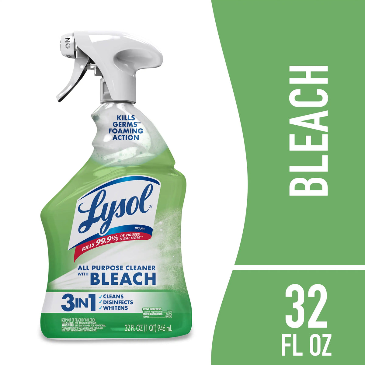 Lysol, Bleach, Multi-Purpose Cleaner