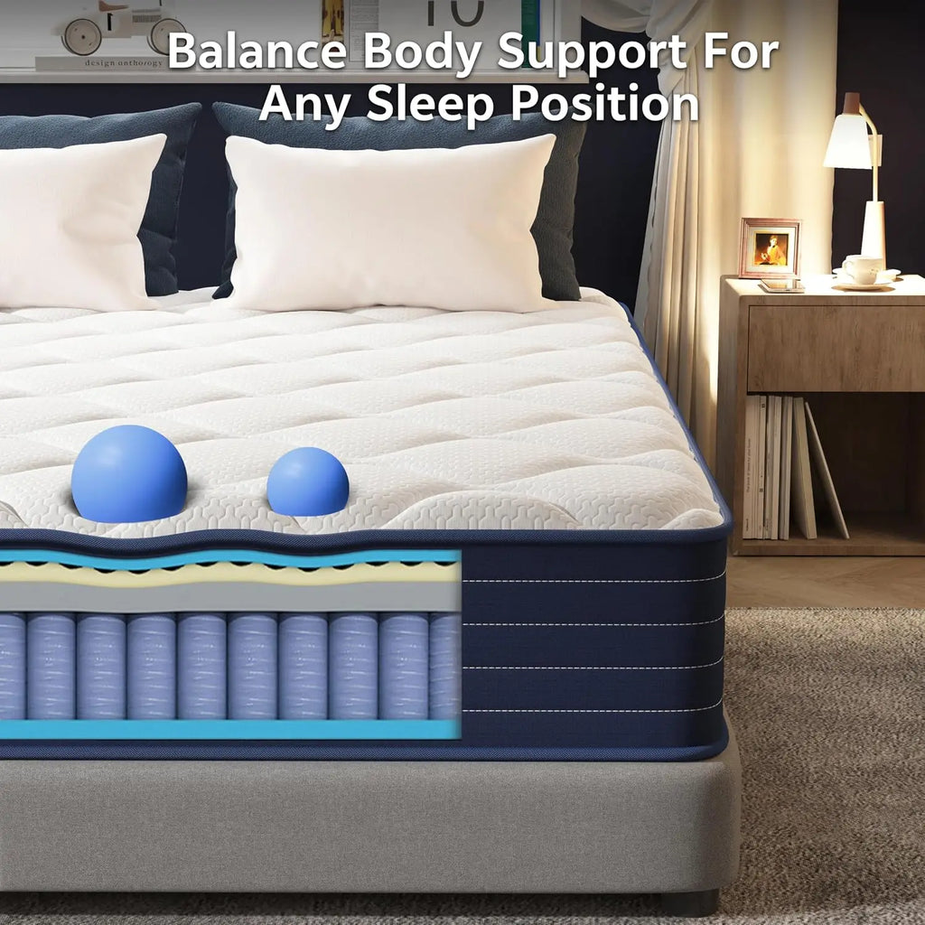 12 Inch Full Double Hybrid Mattress