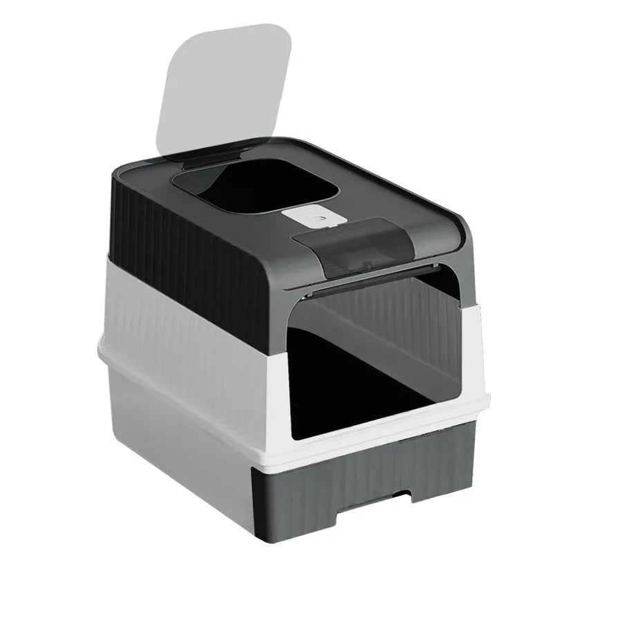 Cat Litter Box Enclosed Removable Litter Box