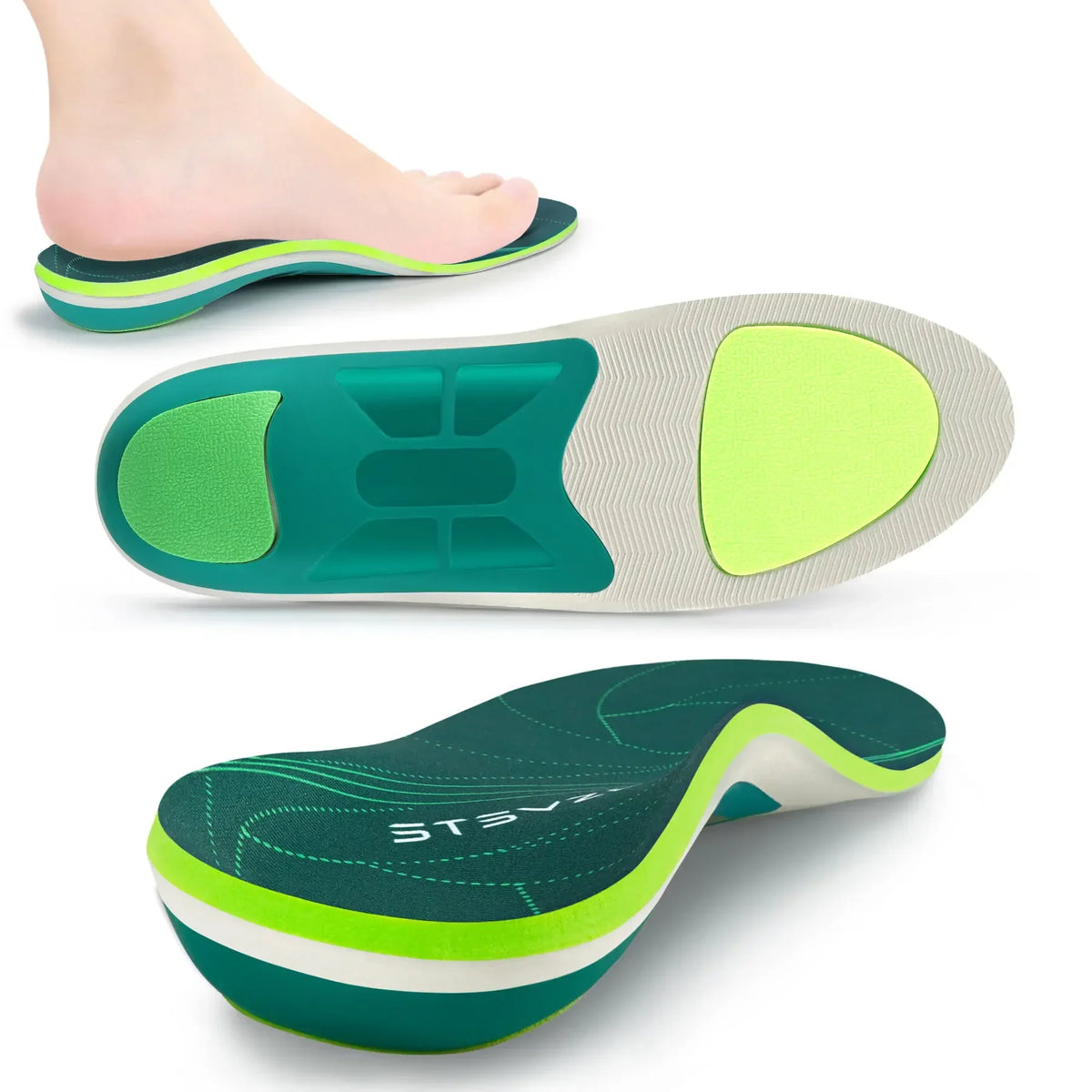 Plantar Fasciitis Orthopedic Sport Insole Men Women Sneaker