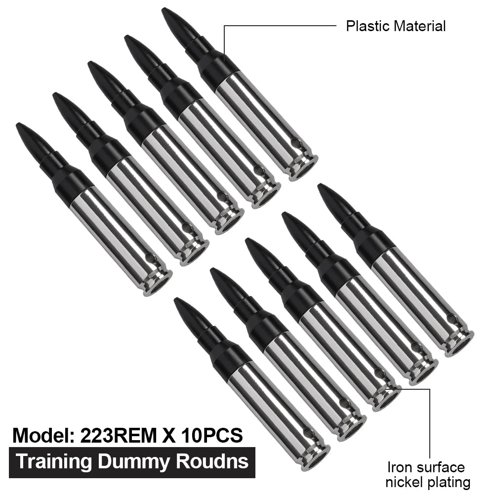 223 Dummy round Practice playing Training bullets 6/12pcs