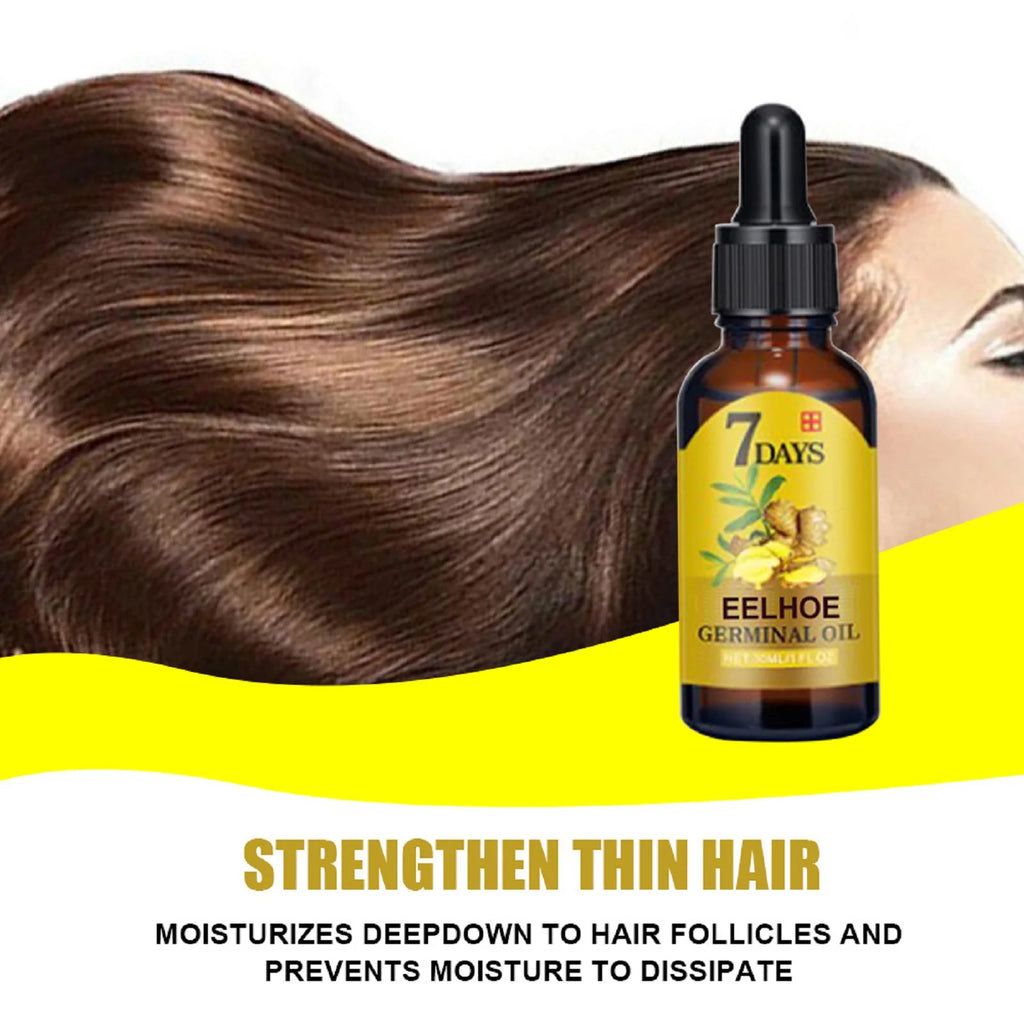 Ginger Hair Growth Oil Strengthening Scalp Nourishing Hair Roots
