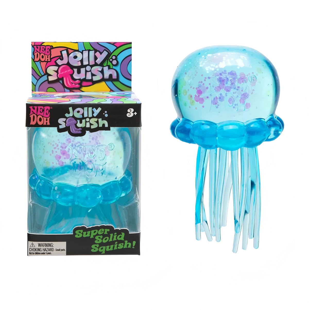 Trending Nee Doh Jellyfish & Cube Squish Toy