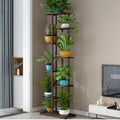 8 Tier Metal Plant Stand Metal Rack, Multiple Flower Pot Holder Shelves Corner Rack, Planter Shelf Display Rack Storage