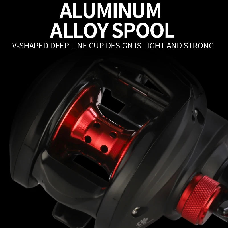 BILLINGS Baitcasting Reel 18LB Max Drag