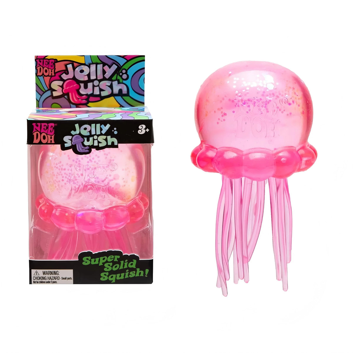 Trending Nee Doh Jellyfish & Cube Squish Toy