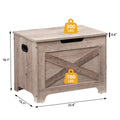 Storage Bench Storage Chest with 2 Safety Hinges
