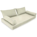 Daybed Mattress Bolster Pillow Fitted Sheet Cover