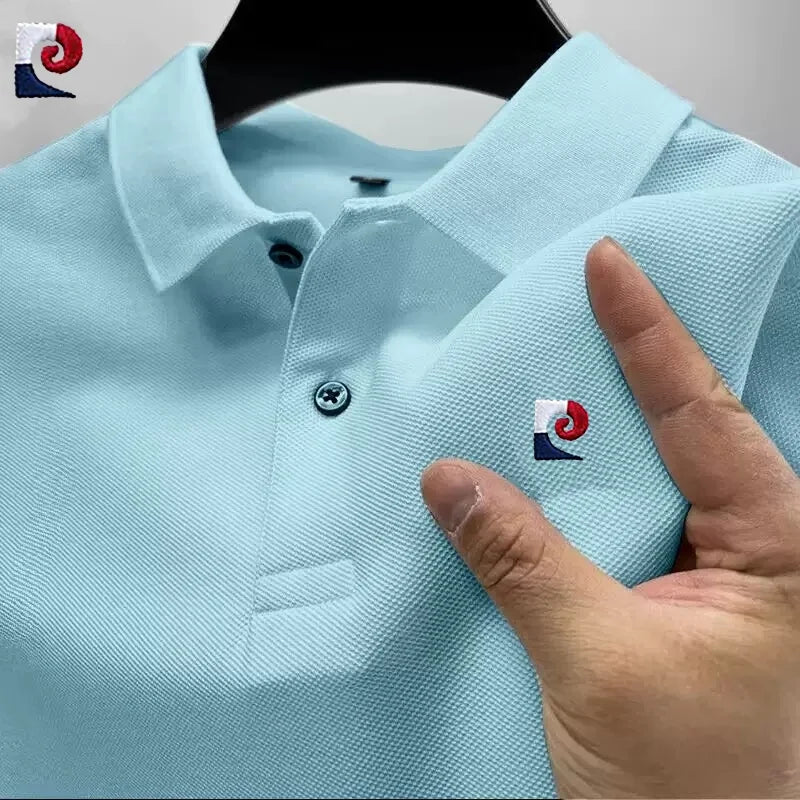 Men's High-Quality Short-Sleeved Polo Shirt
