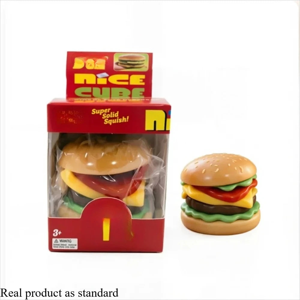 Hot Necedah Burger Squishy For Stress Release
