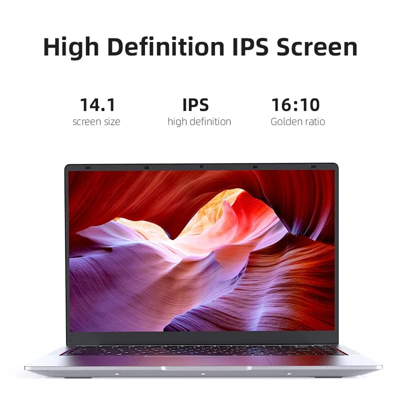 14.1"  Windows 11 Pro Laptop Computer intel 12GB RAM 1TB 2TB SSD