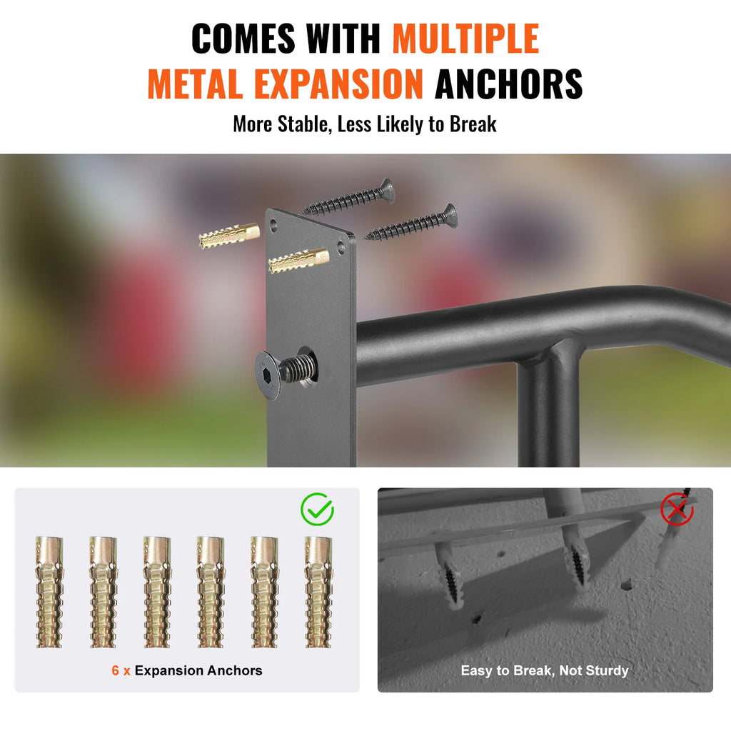 Handrails for Outdoor Steps Wall Mount Safety Railings