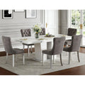Marble Top 7-Piece Dining Set