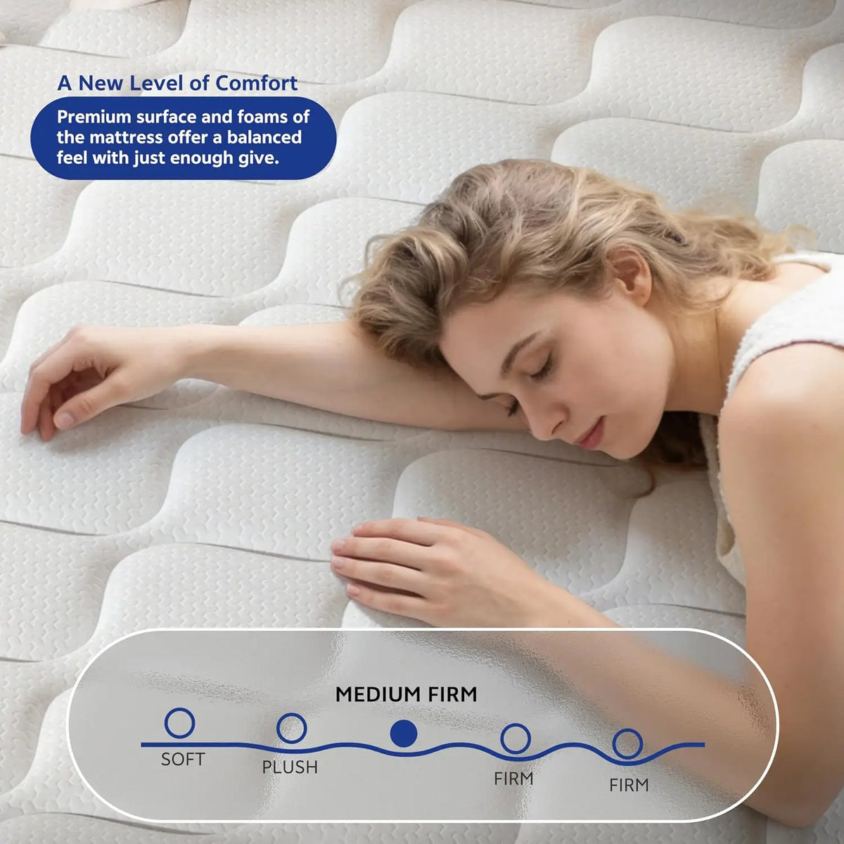 12 Inch Full Double Hybrid Mattress