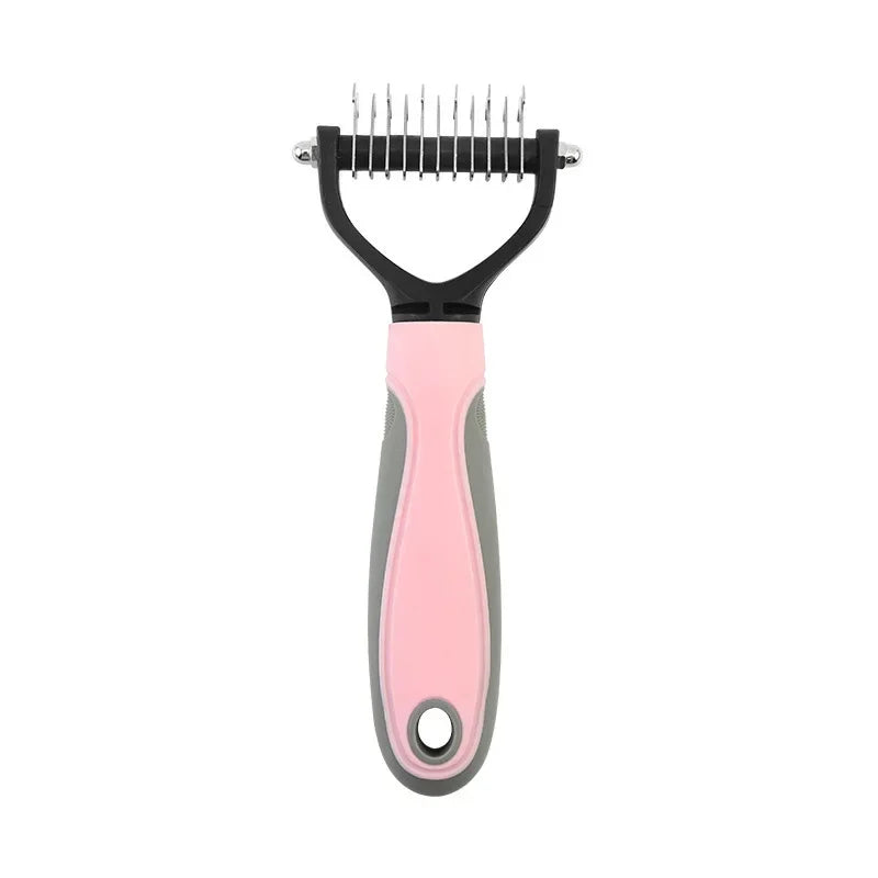 Double Sided Stainless Steel Pet Grooming Brush Dog Cat