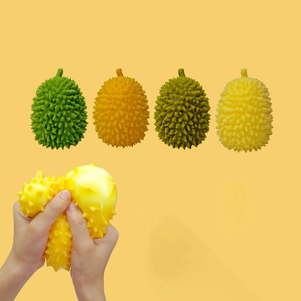 Squishy Toy, Multi Color Prickly Fruit  Anxiety Hand Squeeze Toy for Kids Teens Adults