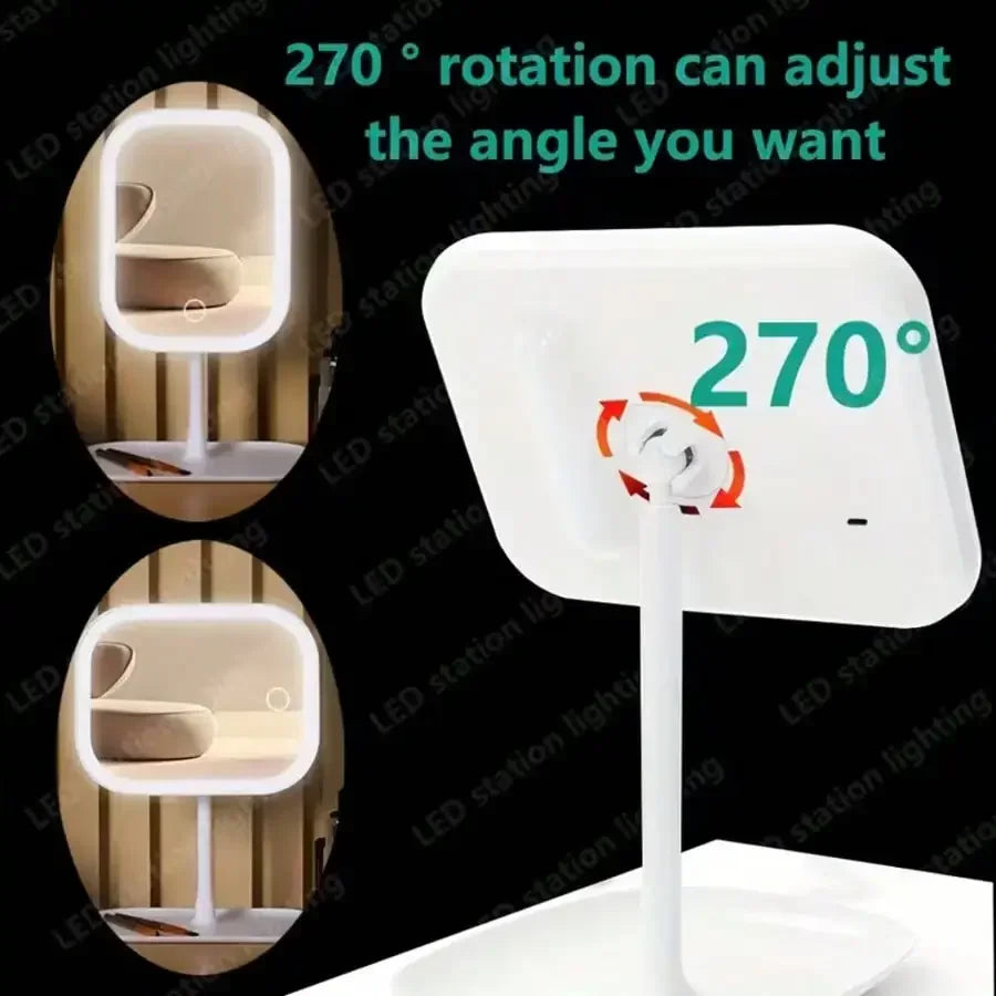 2026 Makeup mirror, LED Makeup Mirror with Front Lights Touch Control