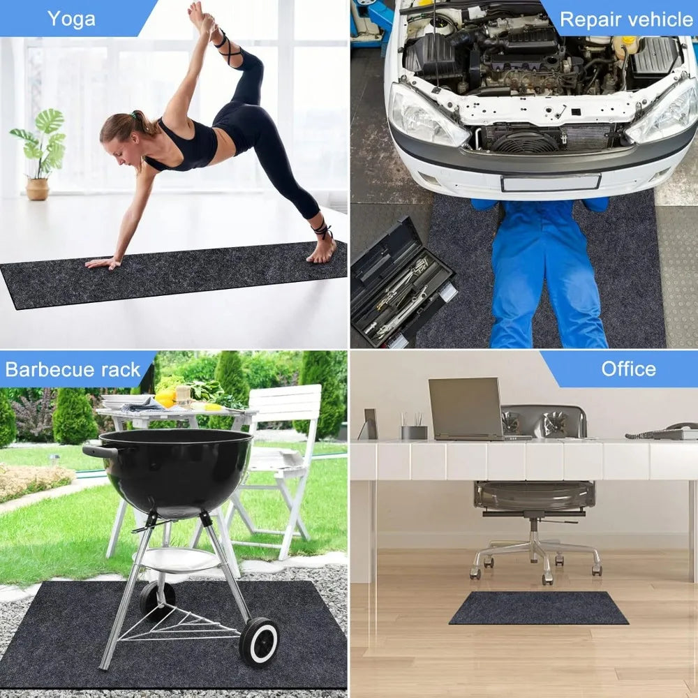 Large Round Inflatable Hot Tub ,Absorbent Floor Protector