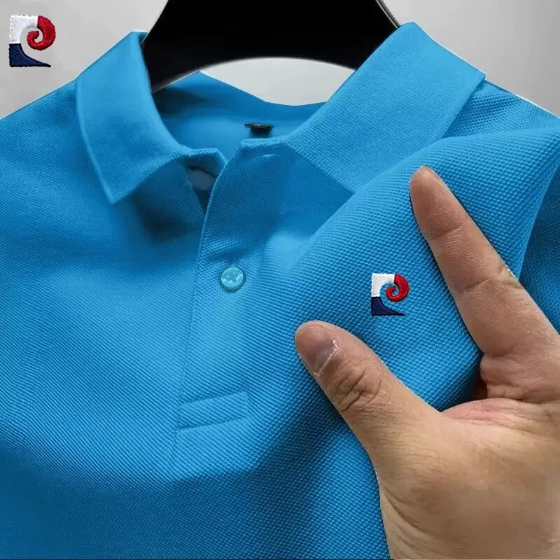 Men's High-Quality Short-Sleeved Polo Shirt