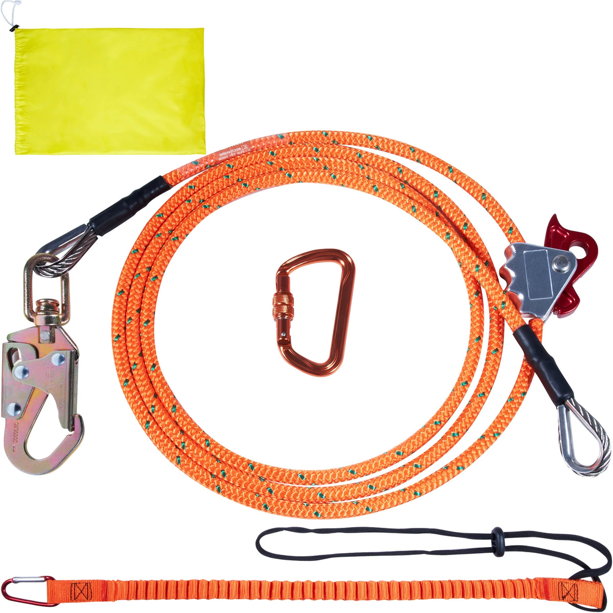 Steel Wire Core Flip Line Kit 25 KN Breaking Tension