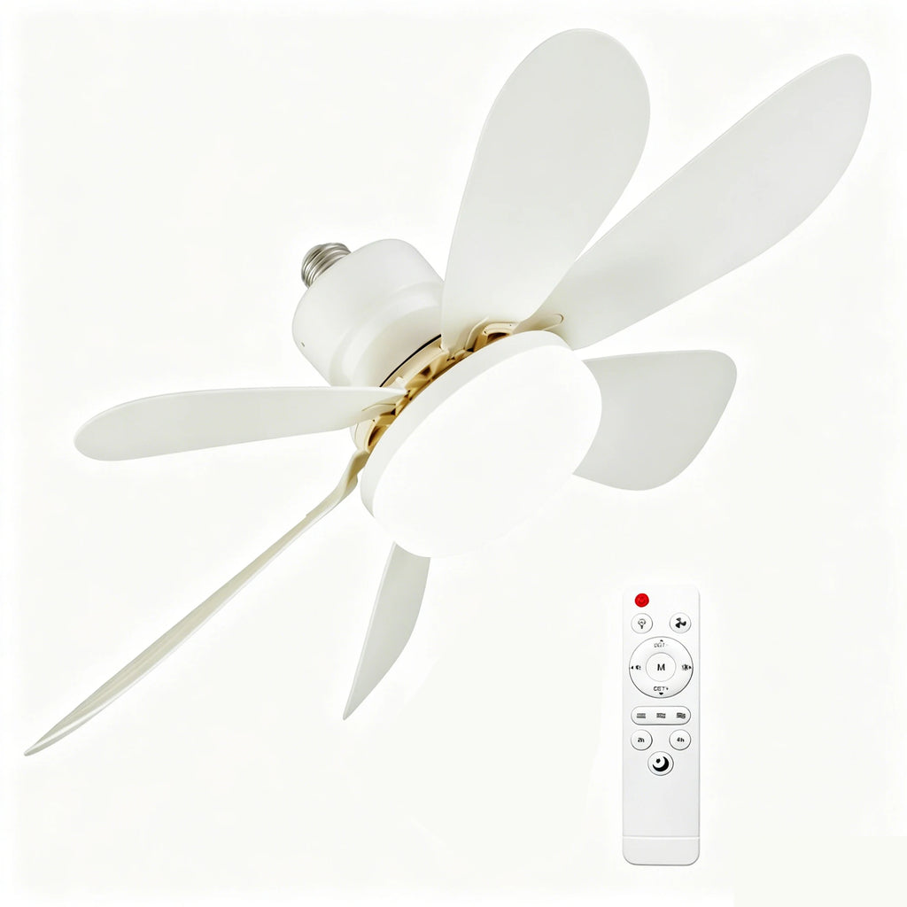 40W Ceiling Fan with Remote Control LED Light