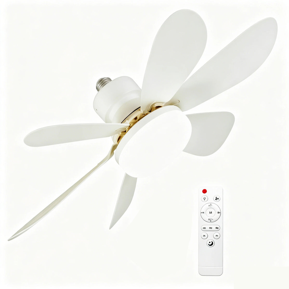 40W Ceiling Fan with Remote Control LED Light