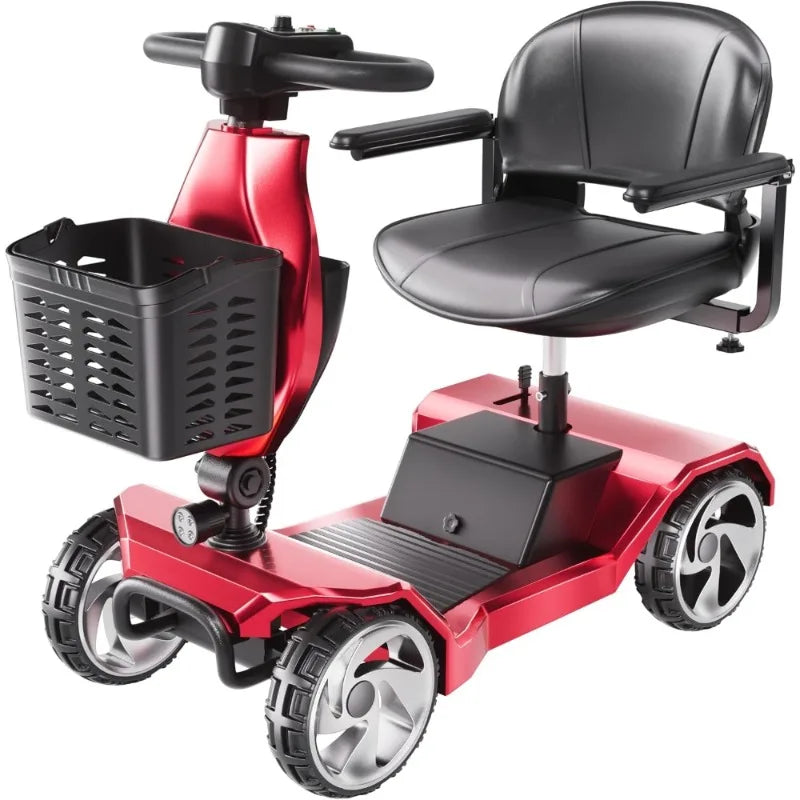 Folding Mobility Scooter for Seniors Adults Lightweight 330LBS Capacity